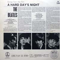 the beatles back cover a hard days night