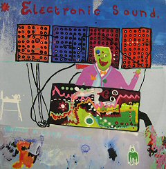 george harrison electronic sound album disco cover portada