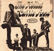 the hollies carrie anne album disco cover portada