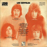 led zeppelin back cover contraportada discos