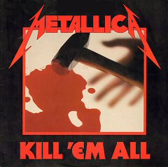 metallica kill em all album disco cover portada