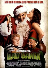 bad santa cartel pelicula movie poster