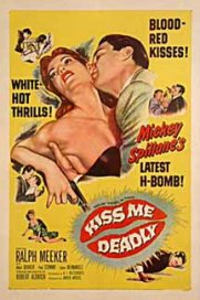 el beso mortal cartel pelicula kiss me deadly movie poster