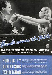 candidata a millonaria cartel pelicula movie poster hands across the table