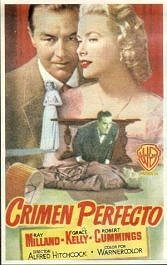 crimen perfecto cartel poster pelicula dial m for murder