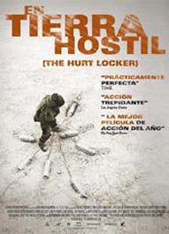 en tierra hostil cartel poster pelicula the hurt locker