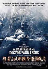 el imaginario del doctor parnassus movie poster pelicula