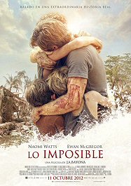 lo imposible cartel poster the impossible