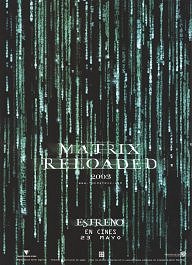 matrix reloaded poster critica