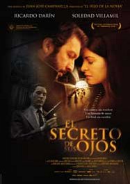 el secreto de sus ojos movie poster cartel pelicula review