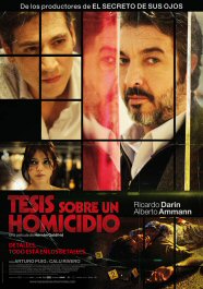 tesis sobre un homicidio cartel poster movie película