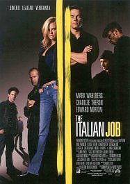 the italian job movie poster cartel pelicula critica