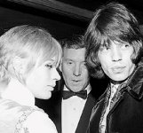 mick jagger marianne faithfull fotos pictures images