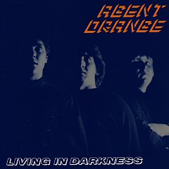 agent orange living in darkness album disco cover portada