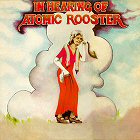 atomic rooster in hearing of the album cover portada