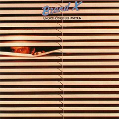 brand x unorthodox behaviour album disco cover portada