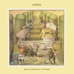 génesis selling england by the pound album disco cover portada