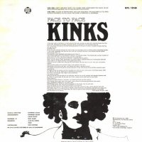 kinks face to face back cover