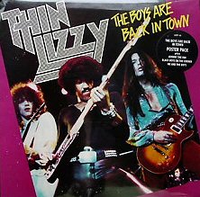 thin lizzy the boys are back in town single images disco album fotos cover portada