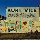 kurt vile wakin on a pretty daze disco album cover portada