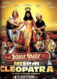 asteris y obelix mision cleopatra poster
