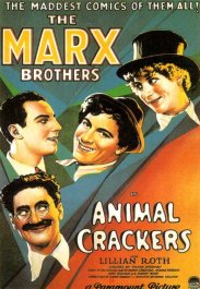 el conflicto de los marx animal crackers movie poster cartel