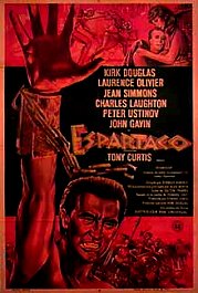 espartaco spartacus cartel poster pelicula movie