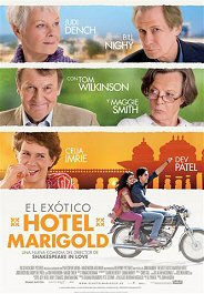 el exotico hotel marigold cartel poster pelicula movie