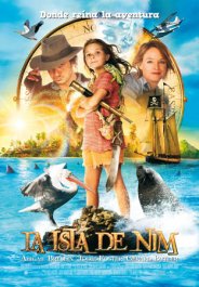 la isla de nim nims island movie review poster cartel