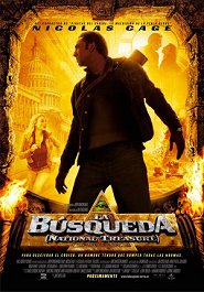 la busqueda national treasure movie review poster cartel