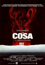 la cosa cartel pelicula the thing movie poster