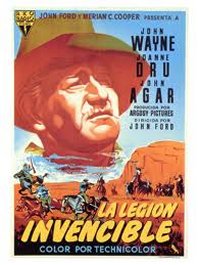 la legion invencible cartel pelicula movie poster she wore a yellow ribbon