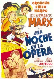 una noche en la opera cartel poster a night at the opera movie review poster