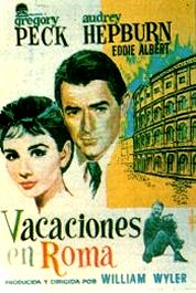 vacaciones en roma cartel poster roman holiday movie pelicula